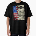 Soccer Vintage Grey Flag Coach Boy Youth by schoolofbullies