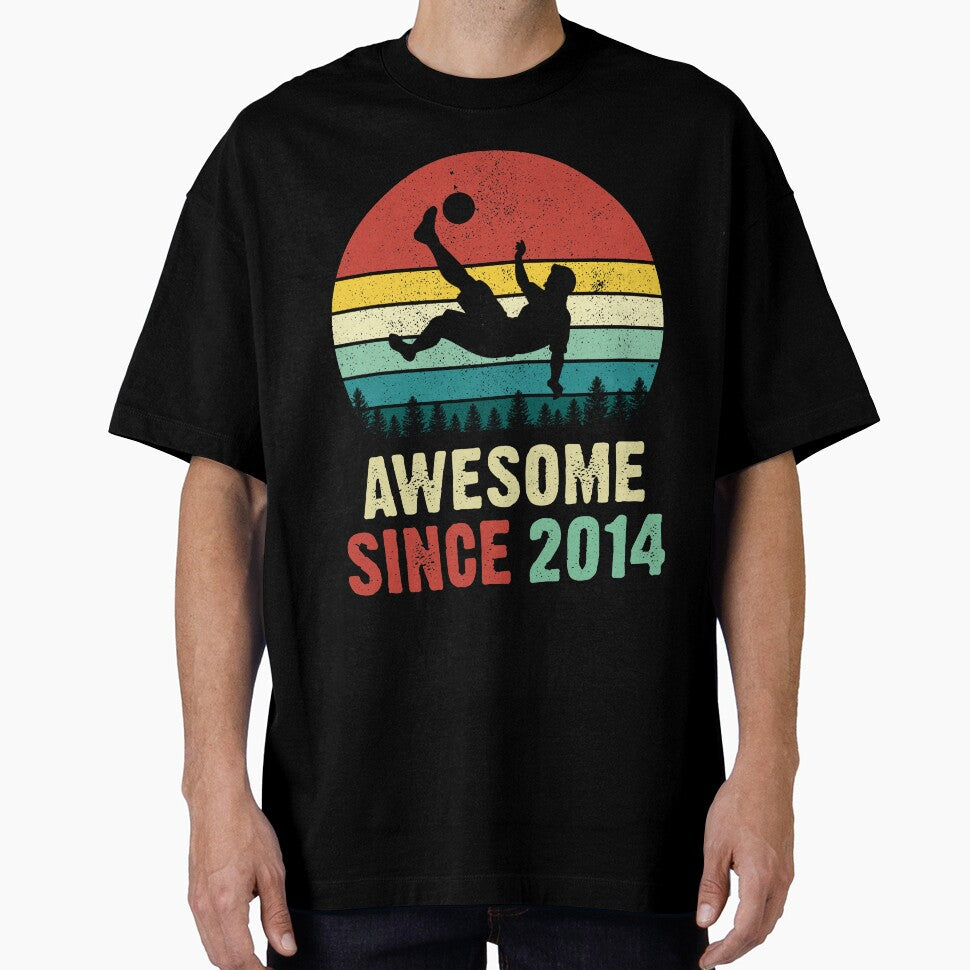 7th Birthday Soccer Lovers Awesome Since 2014 by TheWildStyle