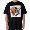 World Football Mascots – Ultimate Soccer Fan Cartoon Design by allin14fun