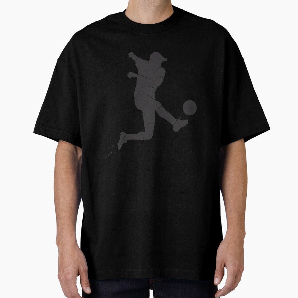 Soccer Player Silhouette Kick by edimoraes
