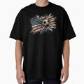 USA Soccer Ball Explosive American Flag Art by TeNovaStudio
