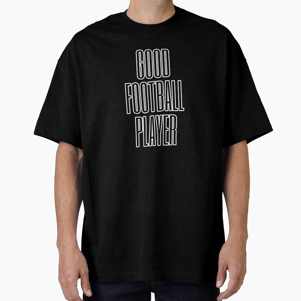 Good Football Player – Soccer Athlete, Sports Motivation & Gamer Spirit Design by Gilded Dreams
