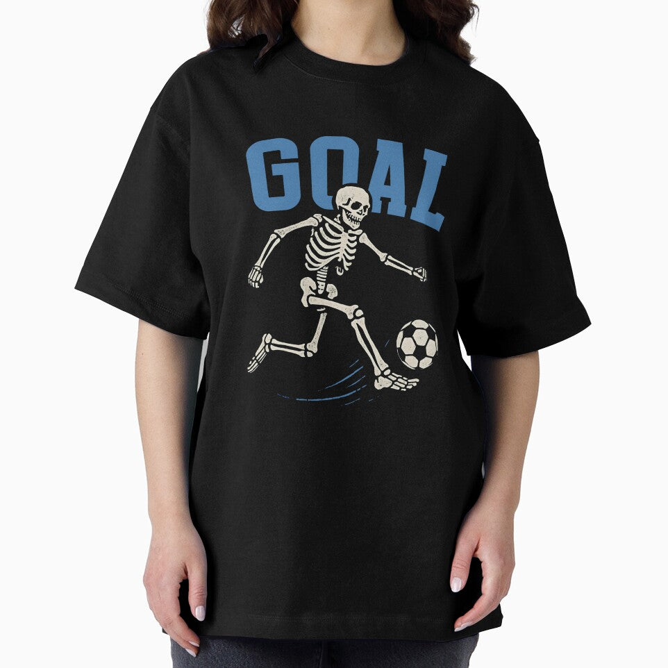 Goal Football Skeleton by CreepyCornerArt