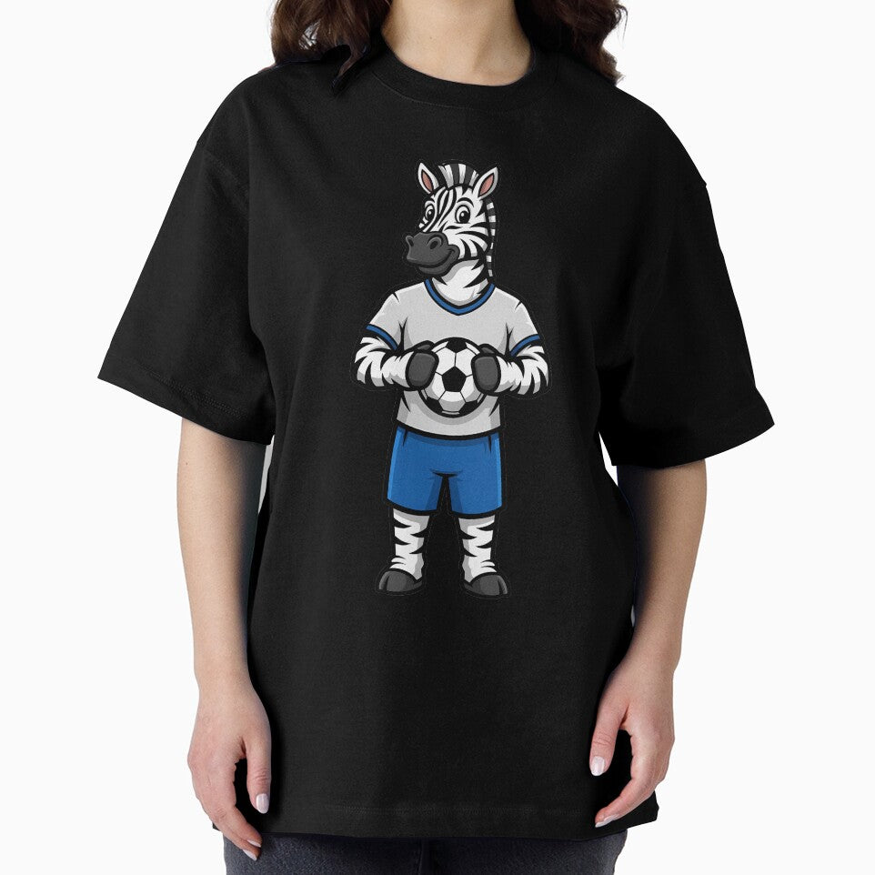 Zebra Soccer Player Mascot Fun by k3rstman1