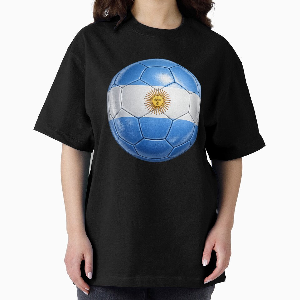Argentina Flag Football Design by redsharkuk