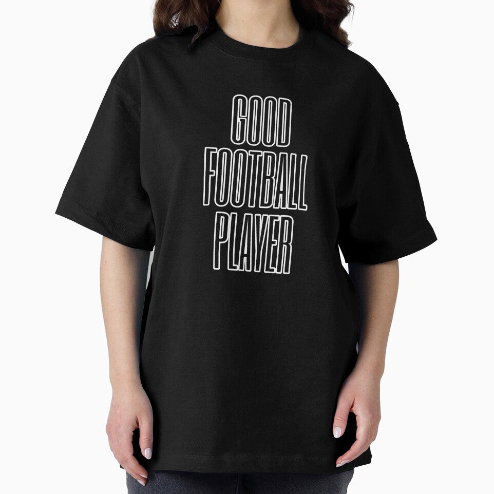 Good Football Player – Soccer Athlete, Sports Motivation & Gamer Spirit Design by Gilded Dreams