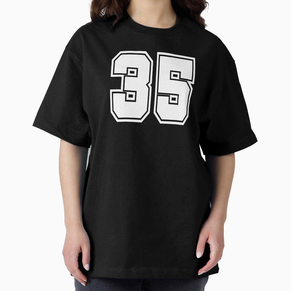 35 jersey number college style by GeogDesigns