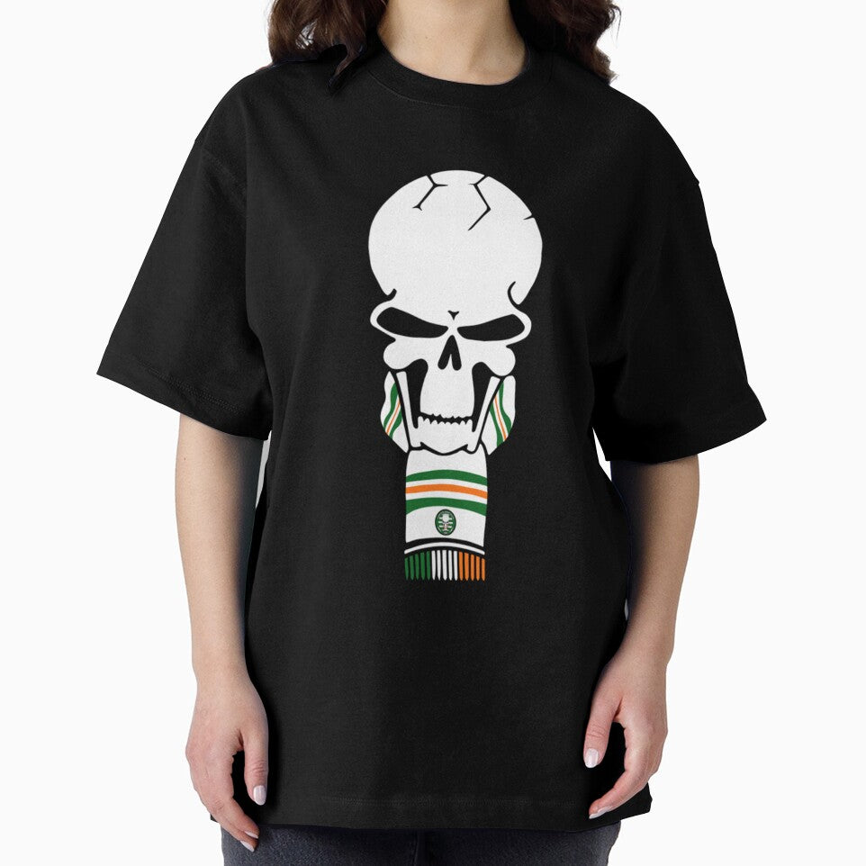 Green Brigade skull -Ireland flag- by LisaAngelLtd