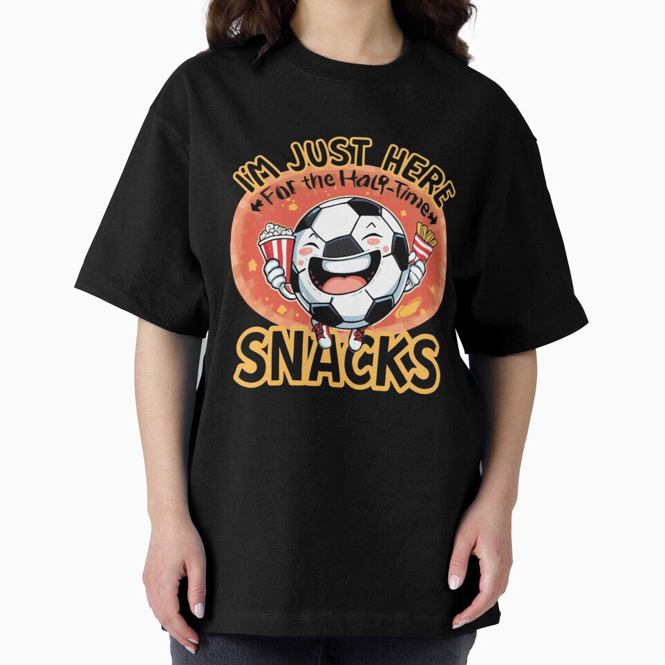 I’m Just Here for the Half-Time Snacks – Funny Football Humor by ABLAT-CREATIONS