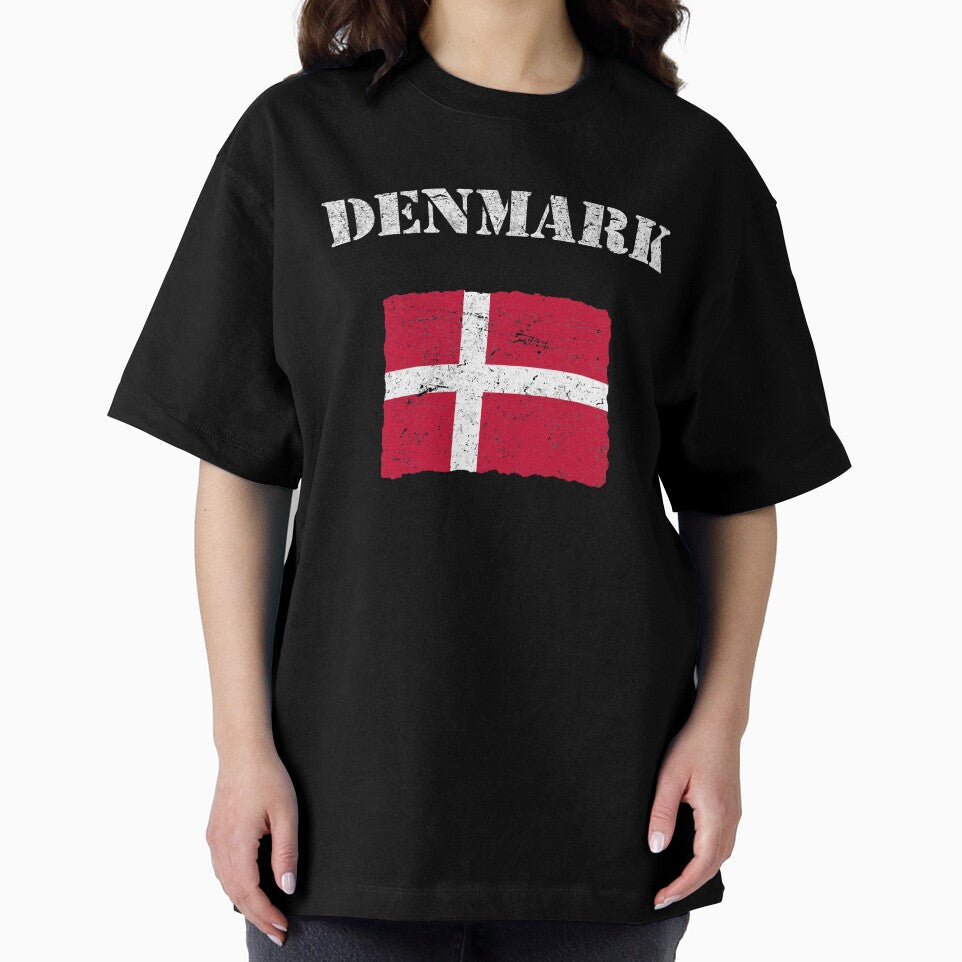 Vintage Denmark Danish Flag by vladocar