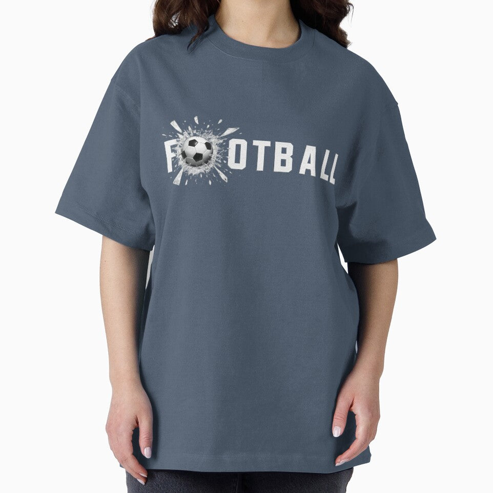 FOOTBALL Glass Impact Design | Soccer Ball Breakthrough Graphic by thesmilngnature