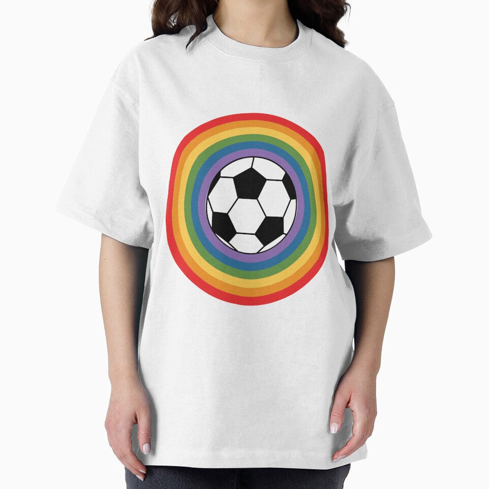 soccer ball and rainbow by elive