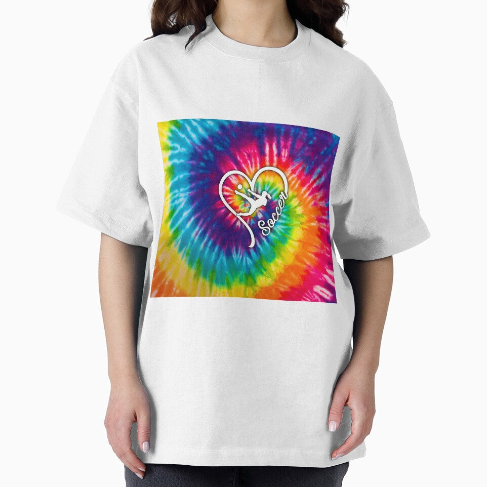 Soccer Tie Dye Heart by LucianaShop