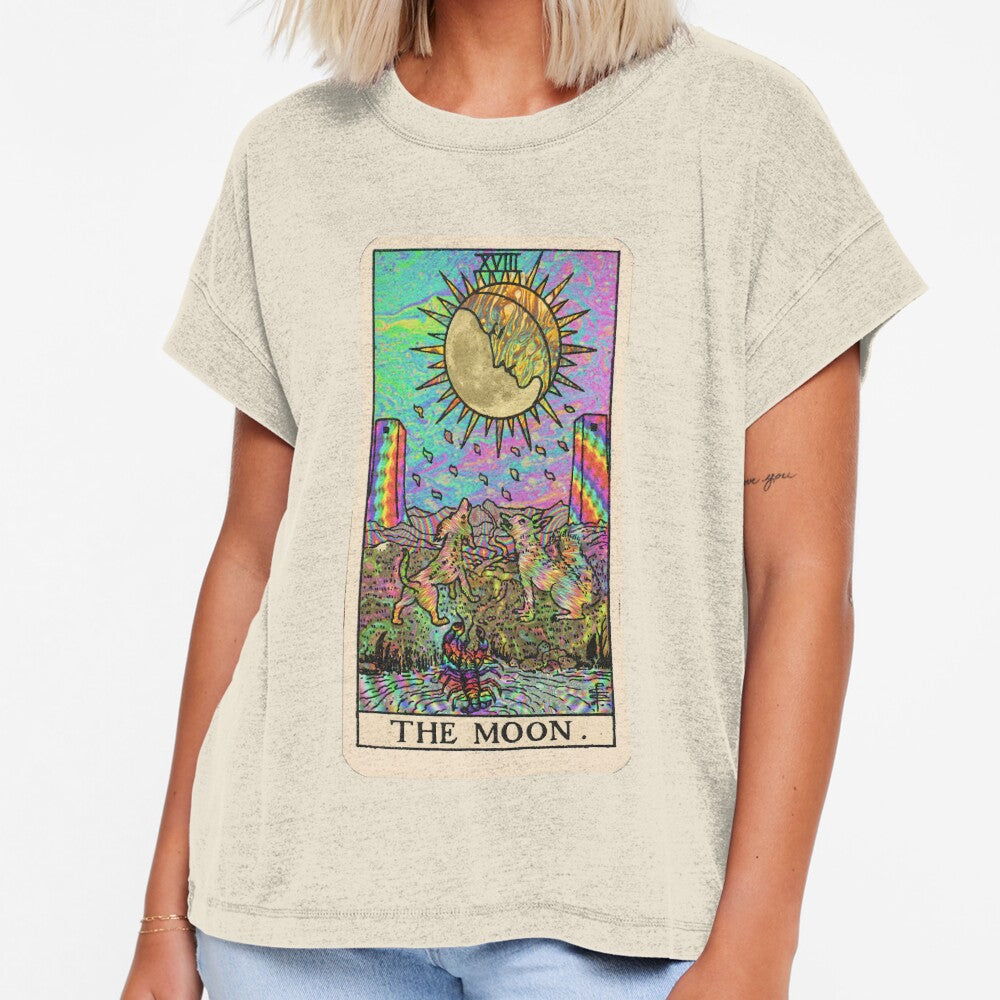 Psychadelic Tarot- The moon by bexsimone