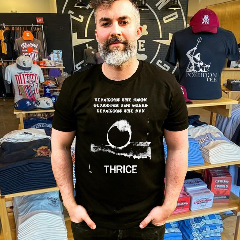 Thrice Blackout The Moon Blackout The Stars Blackout The Sun T-shirt