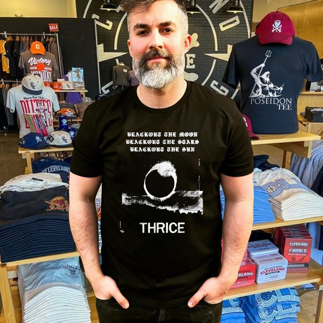 Thrice Blackout The Moon Blackout The Stars Blackout The Sun T-shirt