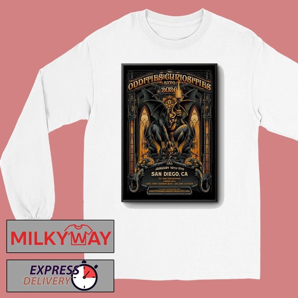 Oddities And Curiosities Expo San Diego CA January 10-11 2026 Poster shirt