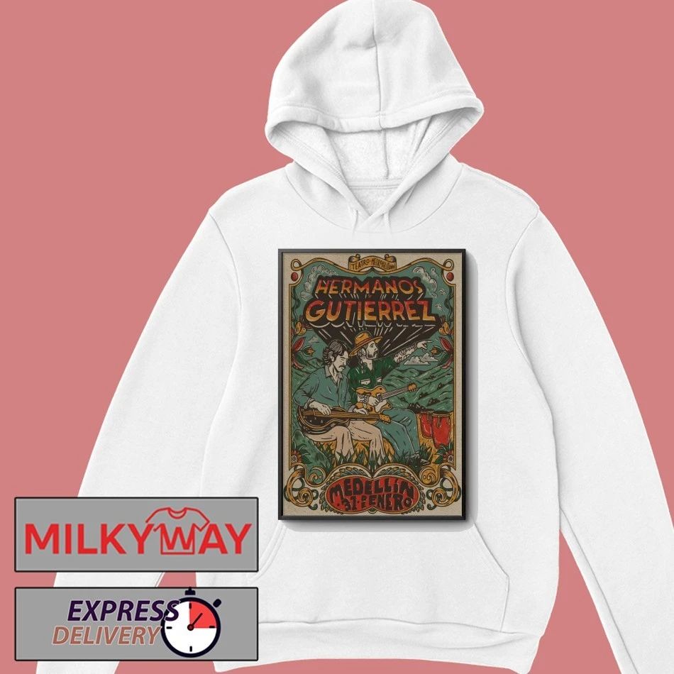 Hermanos Gutiérrez Jan 31 2026 In Medellín, Colombia Tour Poster shirt