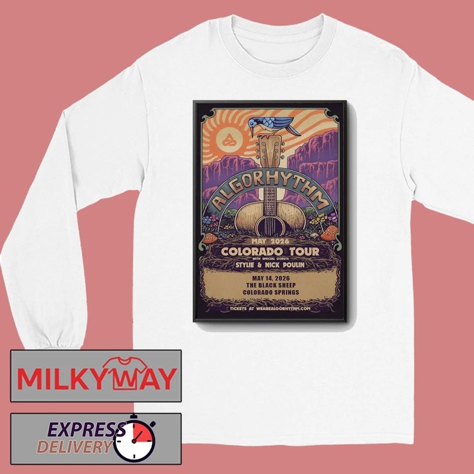 Algorhythm In Colorado Springs CO On May 14 2026 Poster shirt