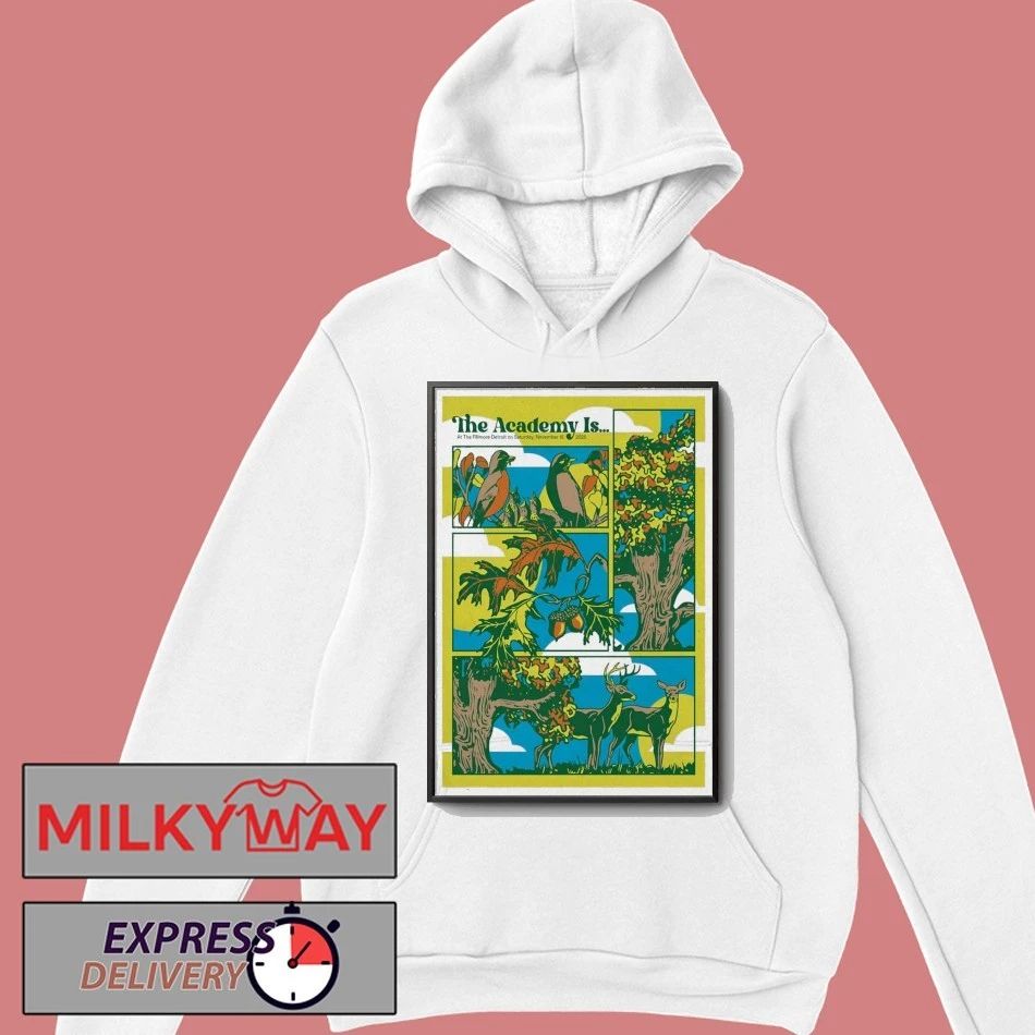 The Academy Is… At The Fillmore Detroit On Nov 15 2025 Poster shirt