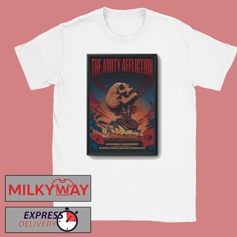 The Amity Affliction In Sydney AUS On Dec 12 2026 Poster shirt