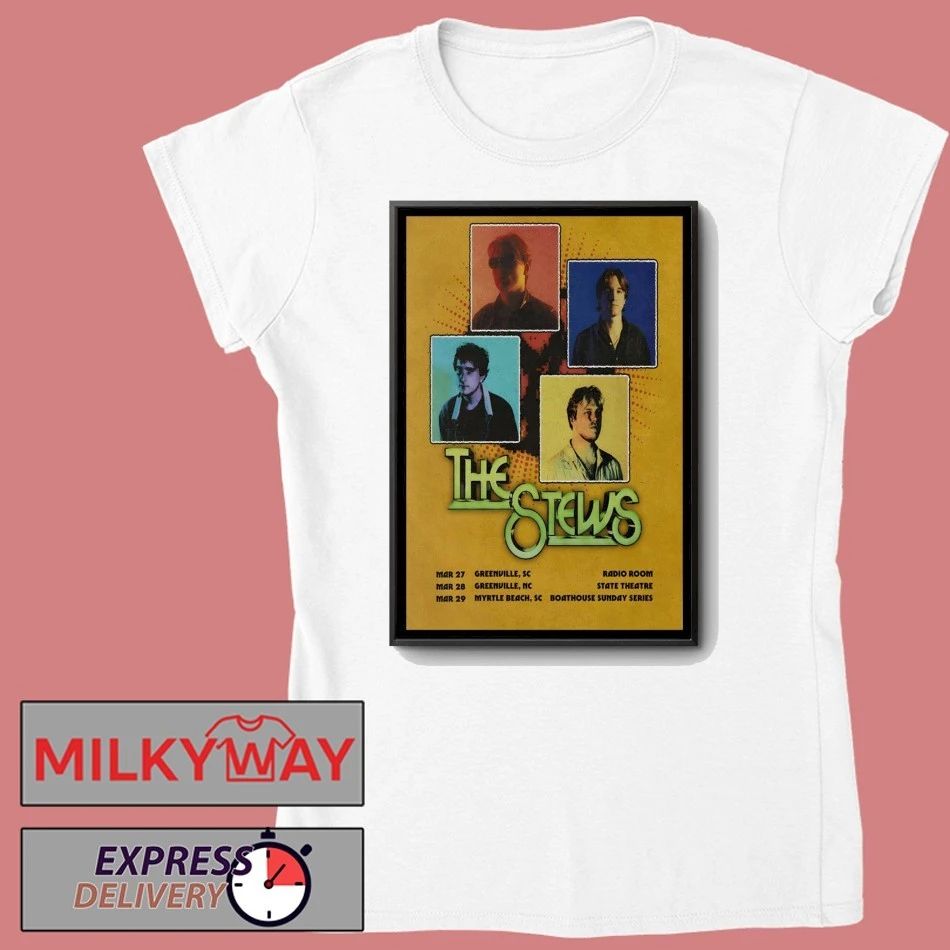The Stews Mar 27 2026 Greenville SC Poster shirt