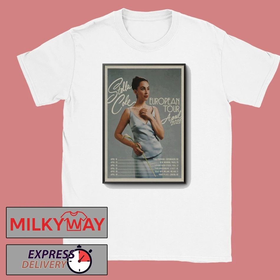 Stella cole tour 2026 europe poster Shirt
