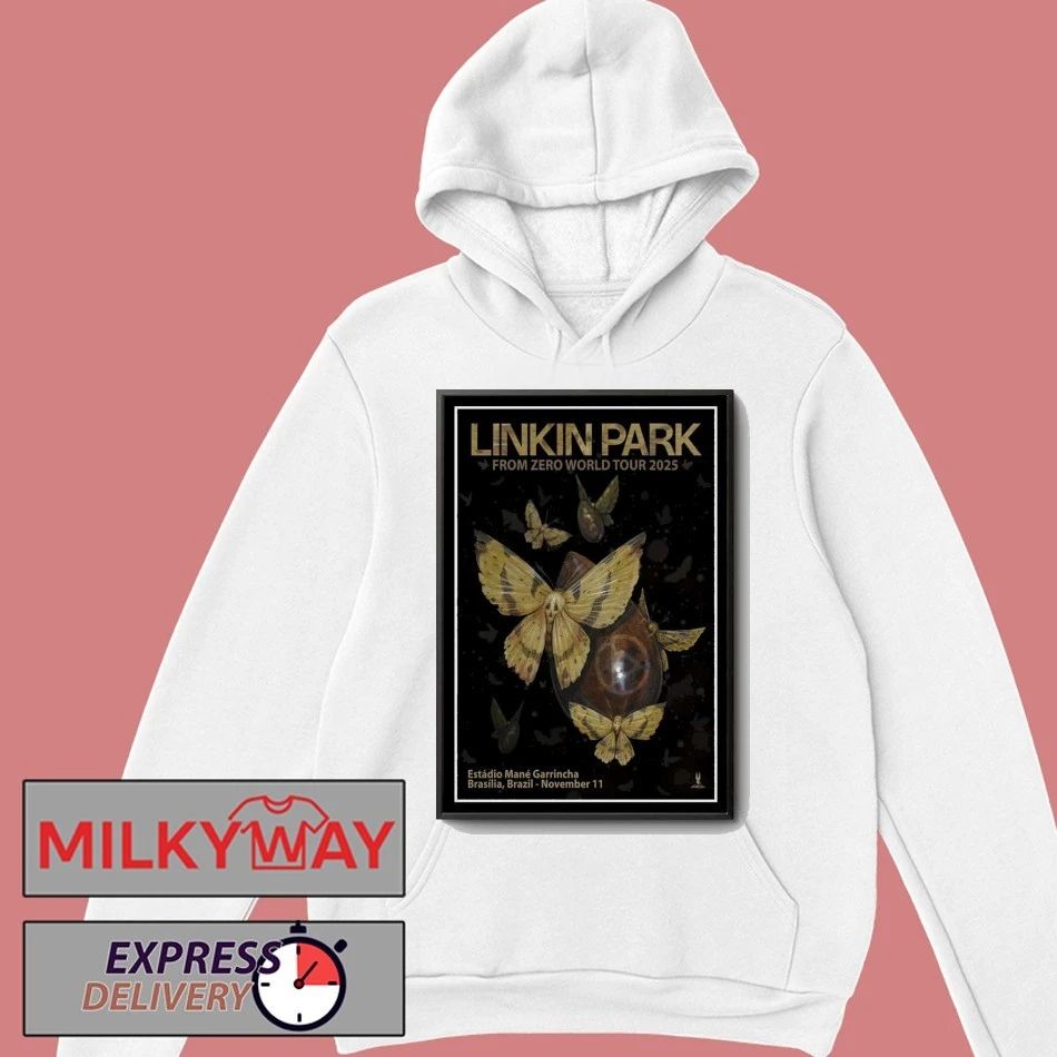 Linkin Park November 11 2025 Brasilia, Brazil Poster shirt