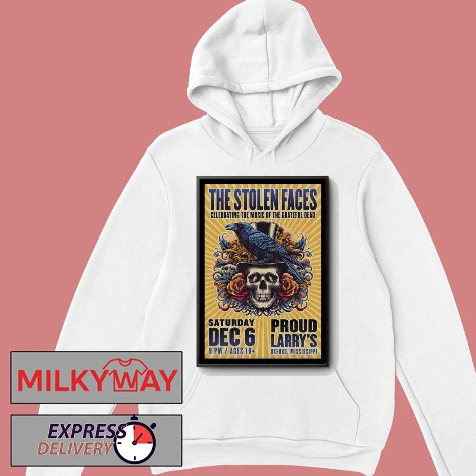 The Stolen Faces Event Oxford MS Dec 6 2025 Poster shirt