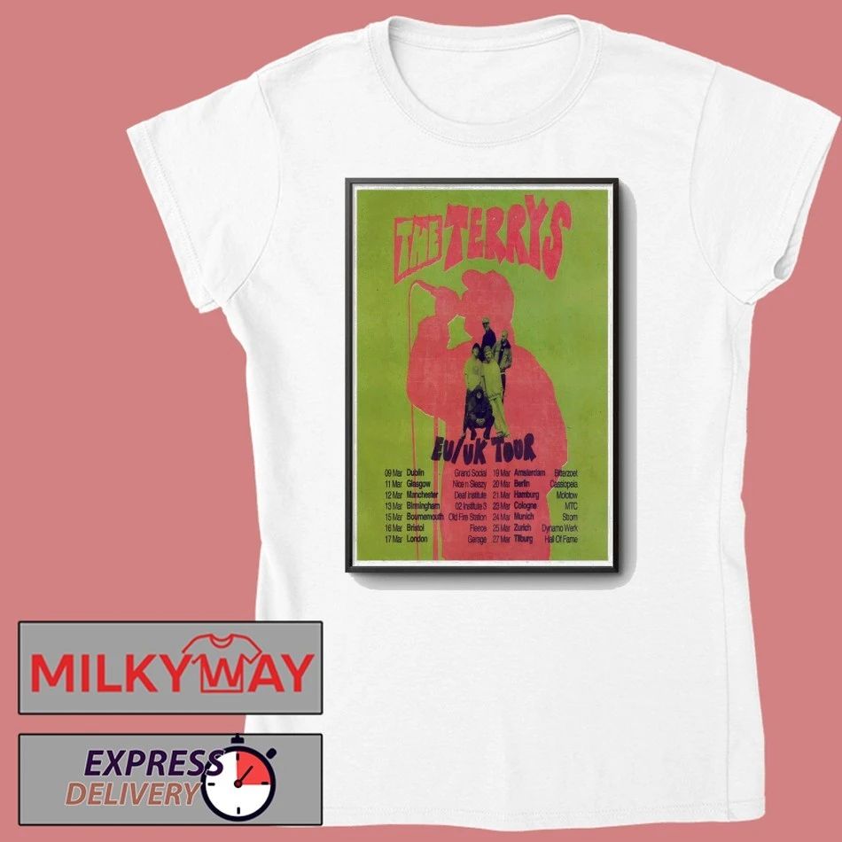 The Terrys 2026 EU-UK Tour Poster shirt
