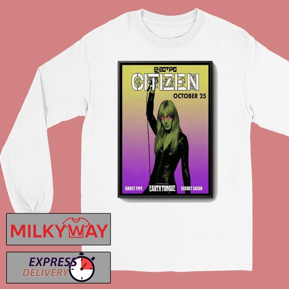 Electric Citizen 10 25 2025 Grand Rapids MI Poster shirt