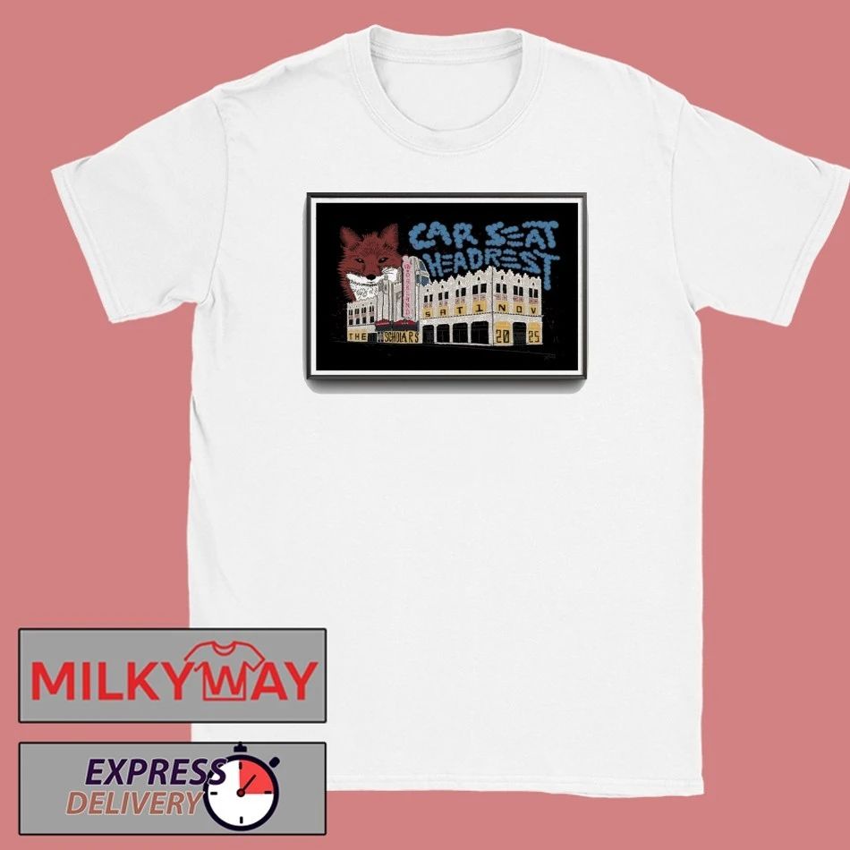 Car Seat Headrest Show The Fox Theater Oakland Nov 1 2025 Poster shirt