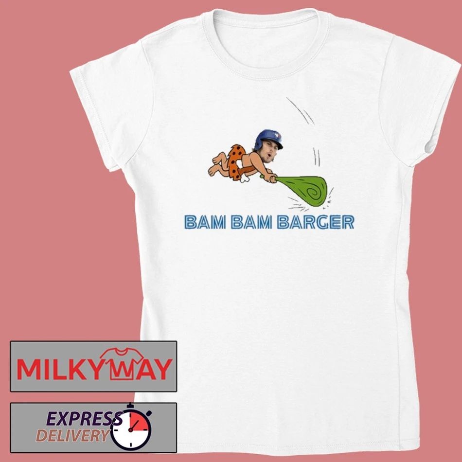 Davis Schneider Wearing Bam Bam Barger Shirt