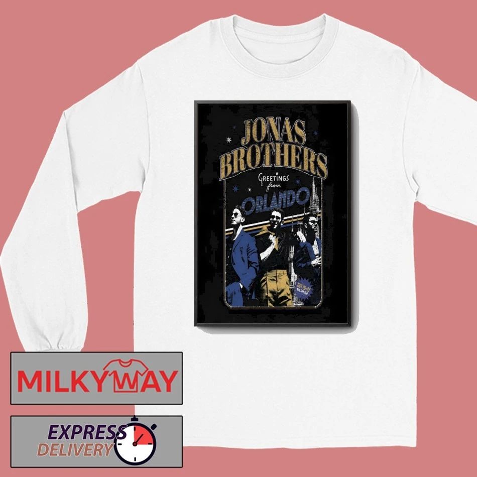 Jonas Brothers 10 26-10 27 2025 Orlando FL Poster shirt