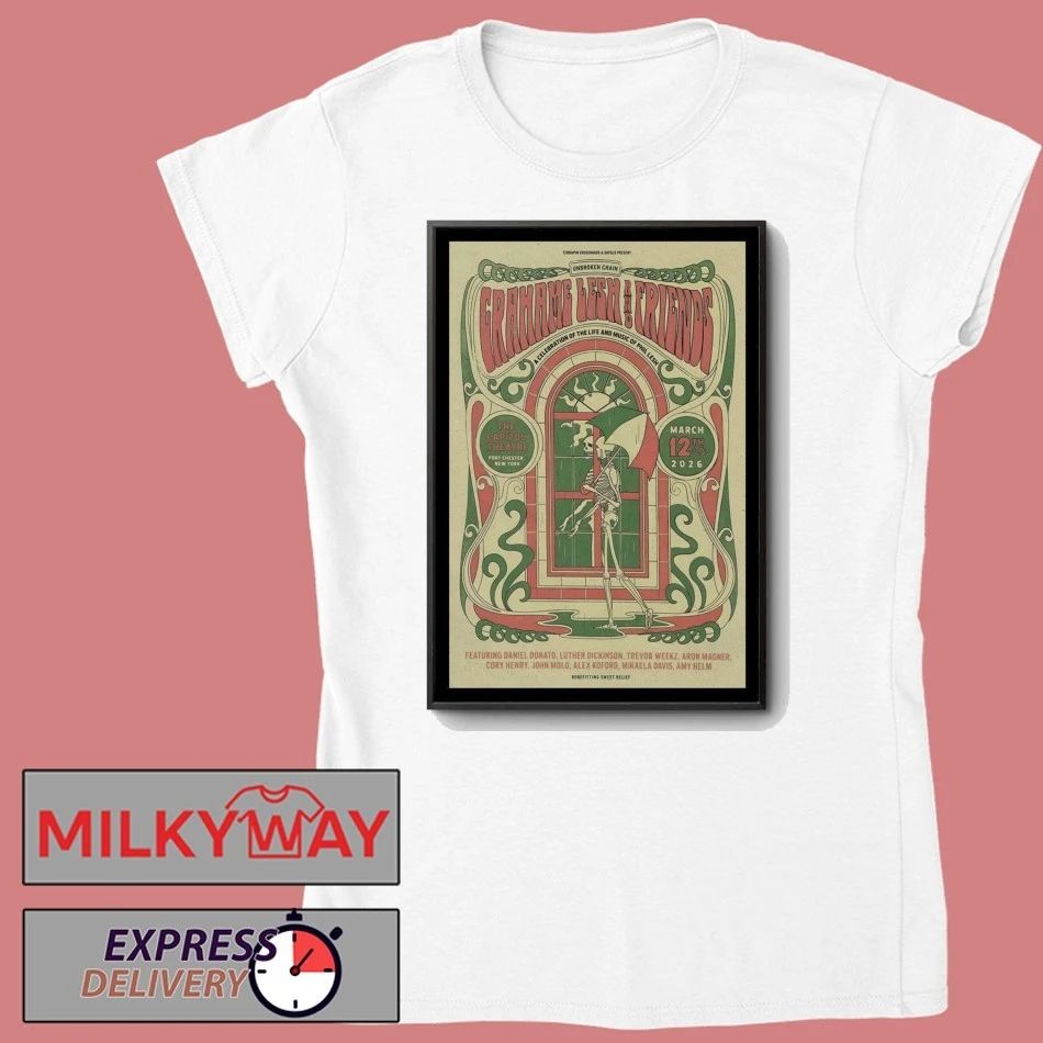 Grahame Lesh in Port Chester, Mar 12, 2026 Poster shirt