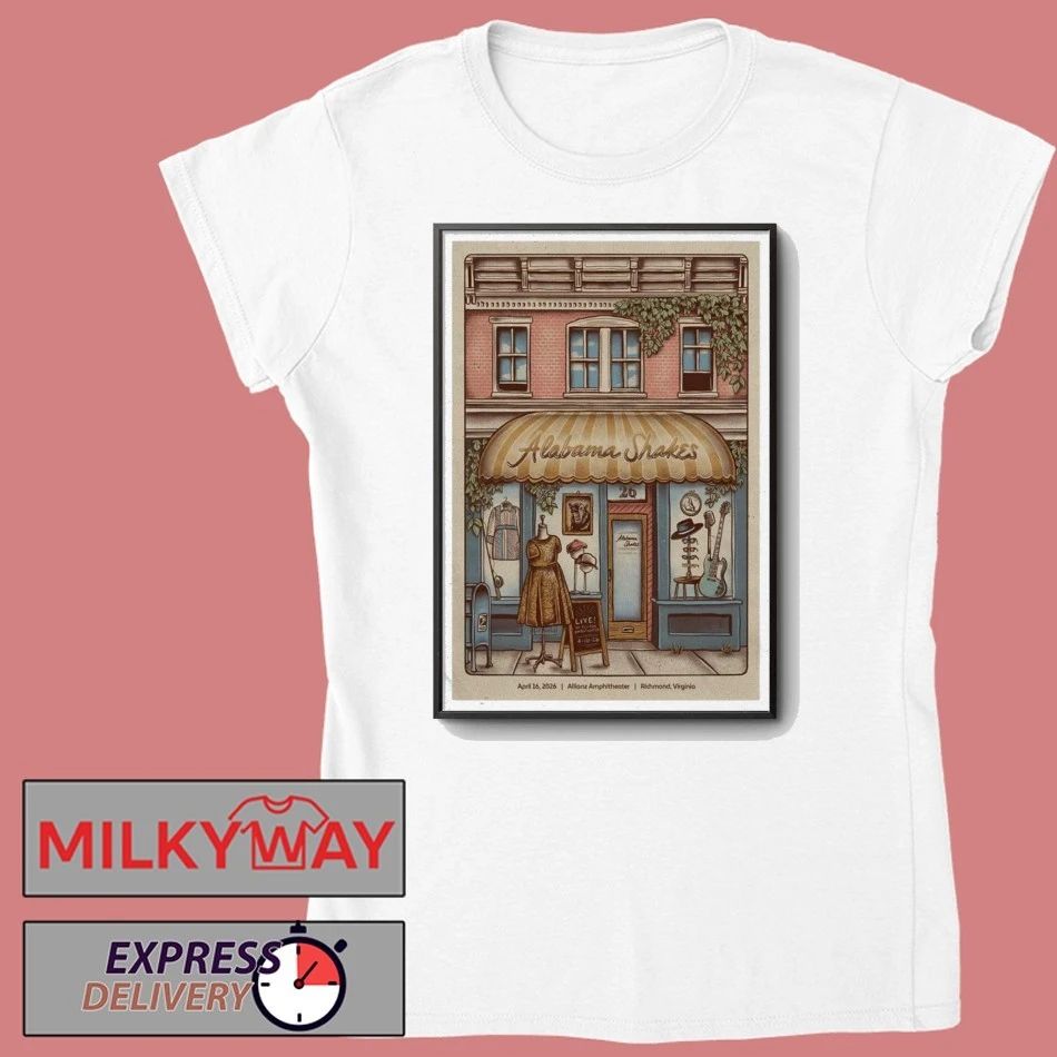 Apr 16 2026 Poster Alabama Shakes Richmond shirt