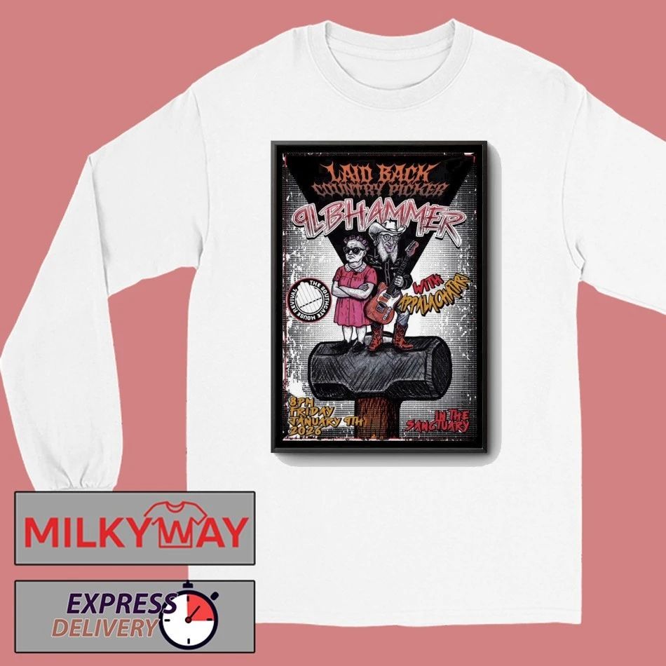 Laidback Countrypicker 1.9.2026 Newport KY Poster shirt
