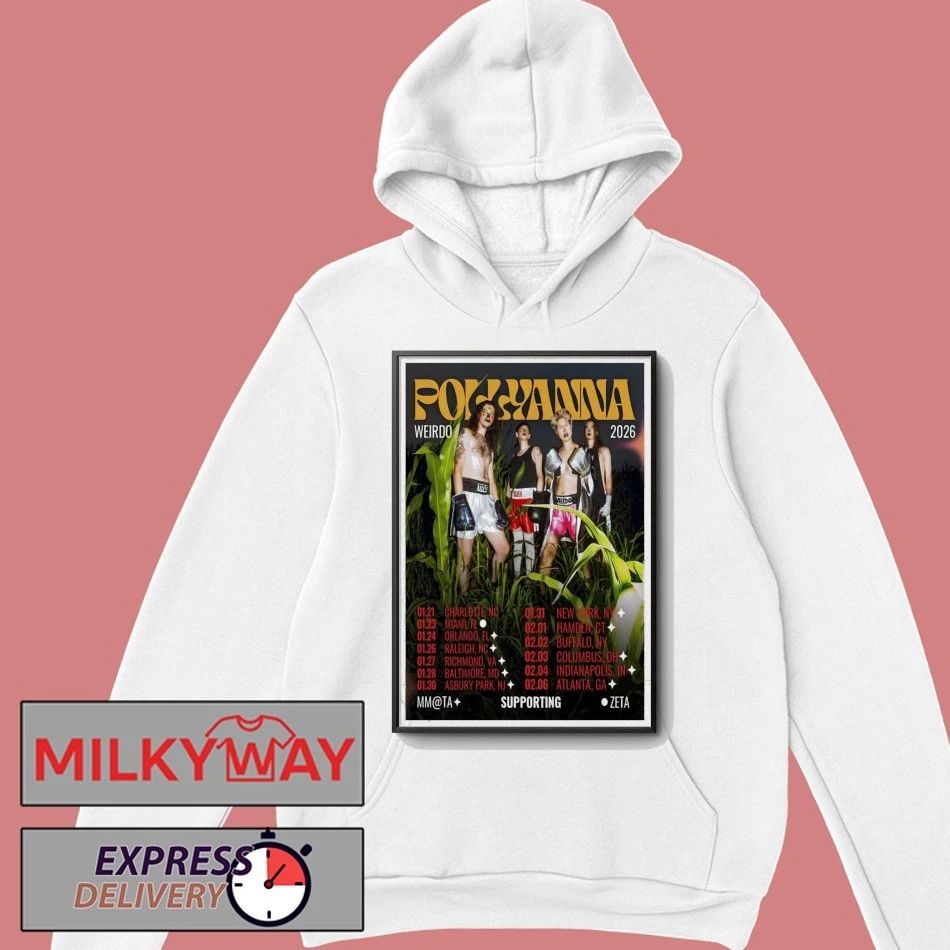 POLLYANNA Weirdo 2026 Tour Poster shirt