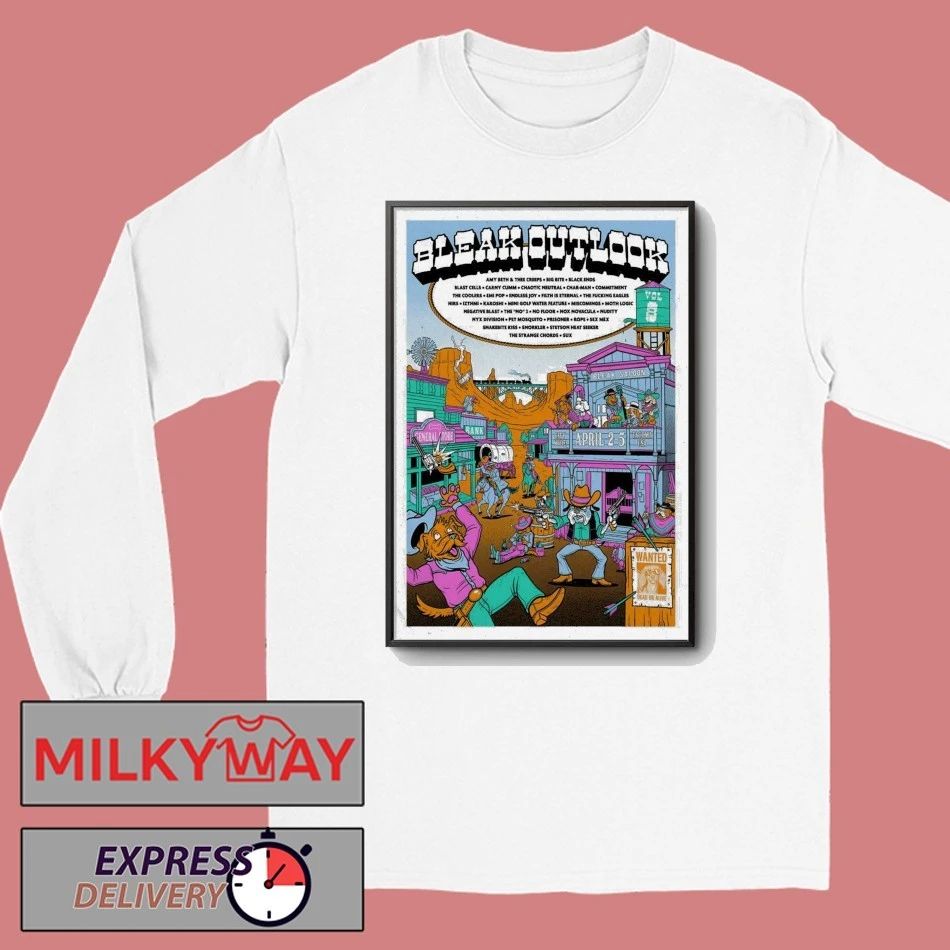 Bleak Outlook Vol 8 4 2-4 5 2026 Tacoma WA Poster shirt