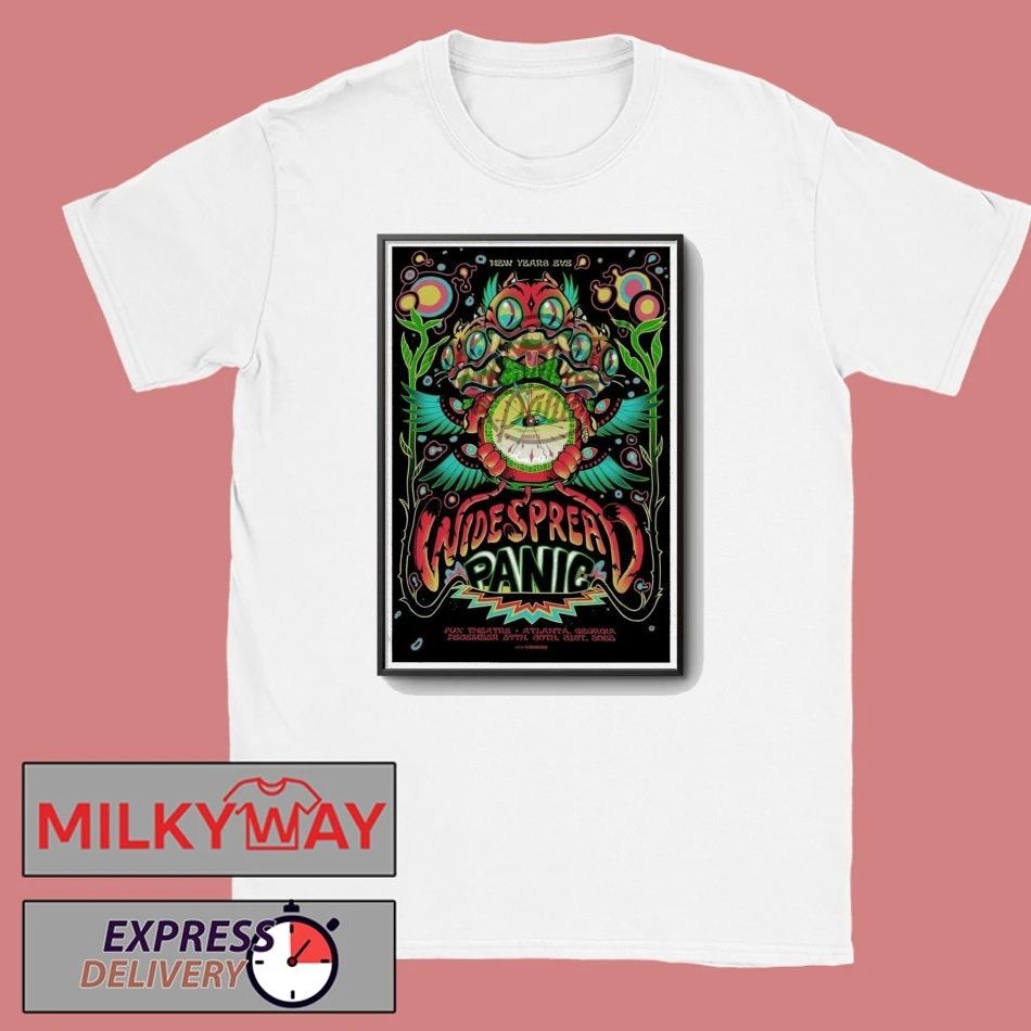 Widespread Panic The Fox Theatre Poster Dec 30 2025 shirt