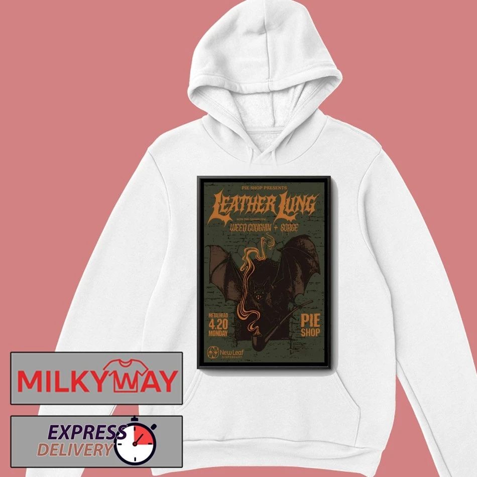 Leather Lung Apr 20 2026 In Philadelphia PA Poster shirt