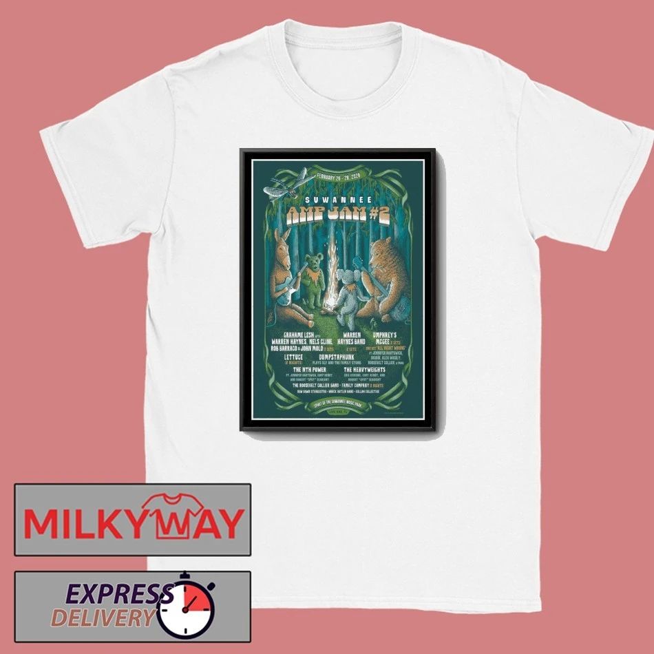 Suwannee Amp Jams Spirit Of The Suwannee Music Park, FL Poster shirt