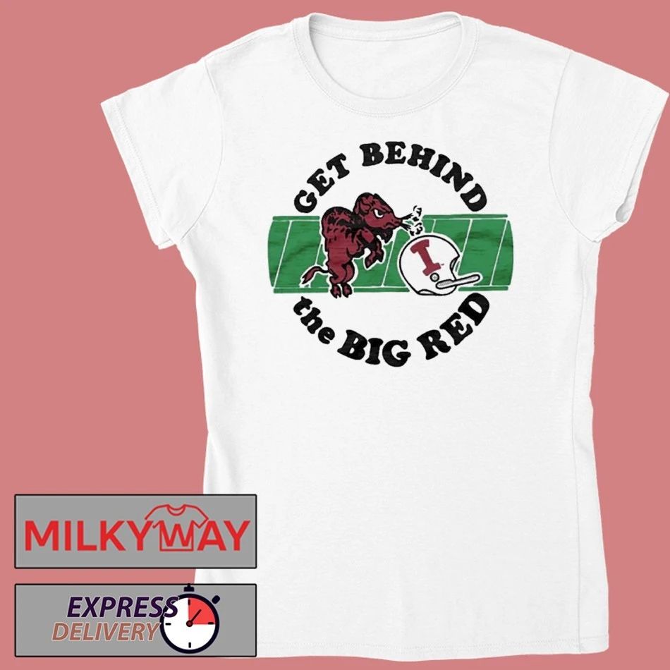 Indiana University Get Behind The Big Red Shirt