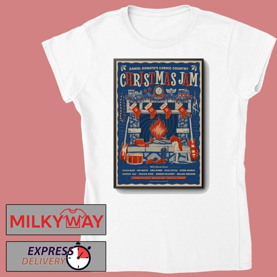 Daniel Donato’s Cosmic Country 12 5-12 6 2025 Brooklyn Bowl Nashville TN Poster shirt