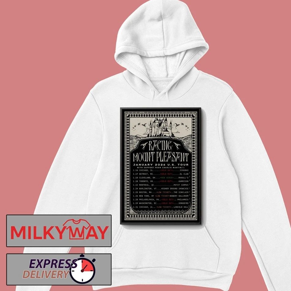 Racing Mount Pleasant Jan 2026 US Tour Poster shirt