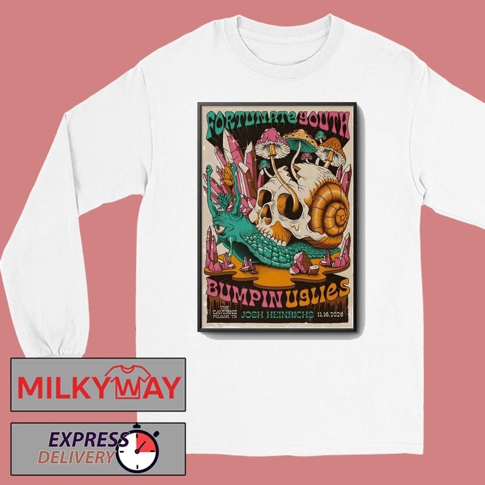 Fortunate Youth Nov 16 2025 The Caverns In Pelham TN Poster shirt
