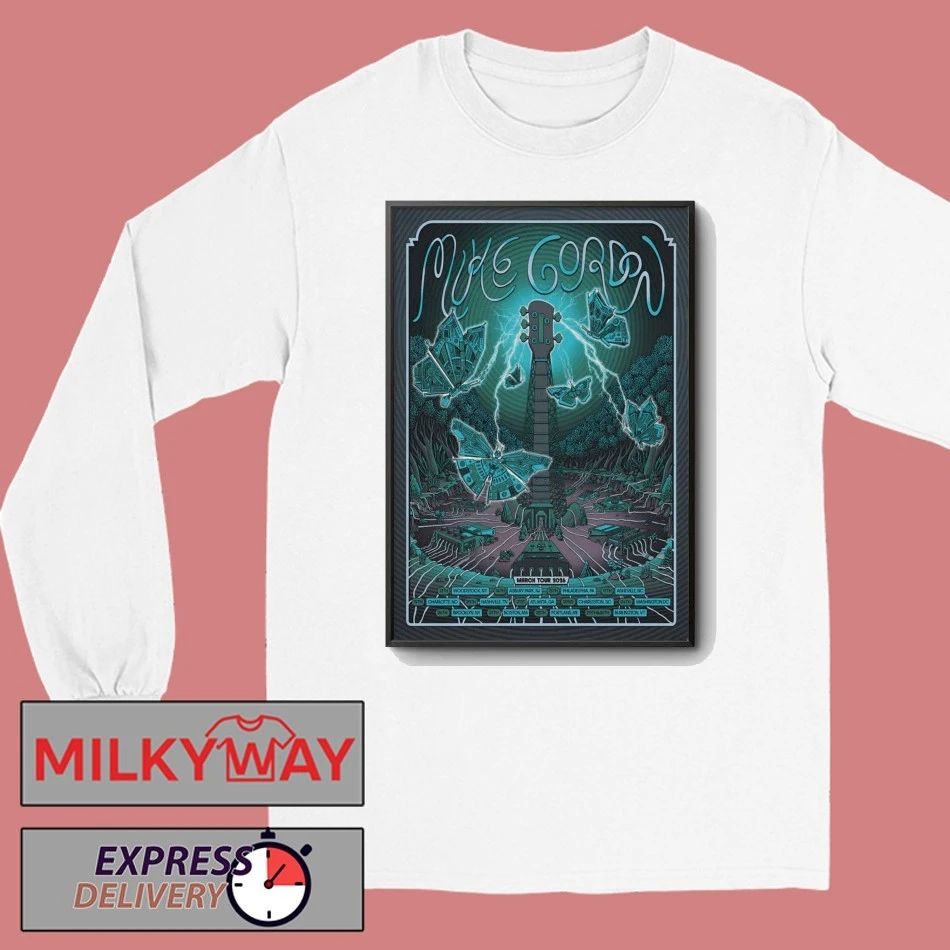 Mike Gordan March 2026 Shows Poster shirt