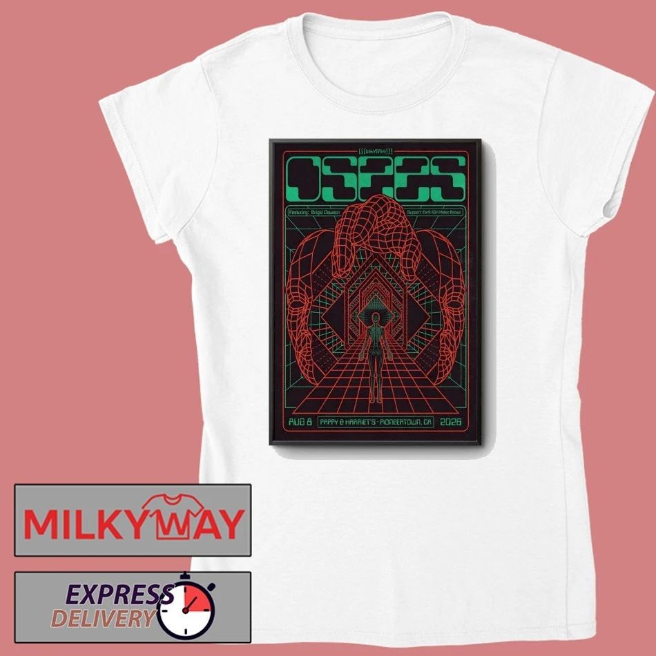 Osees Tour Pioneertown CA On Aug 8 2026 Poster shirt
