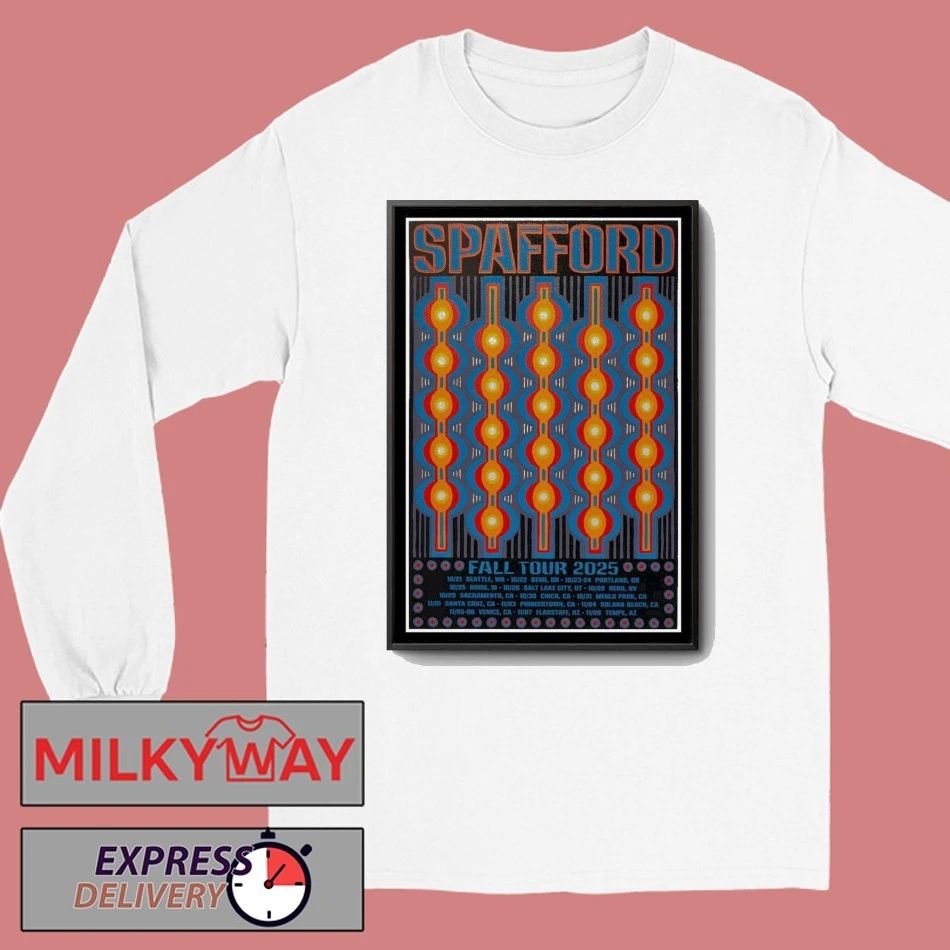 Spafford Fall Live Show 2025 Poster shirt