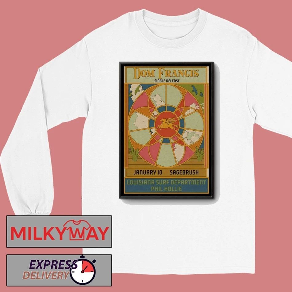 Dom Francis Jan 10 2026 in Austin TX Poster shirt